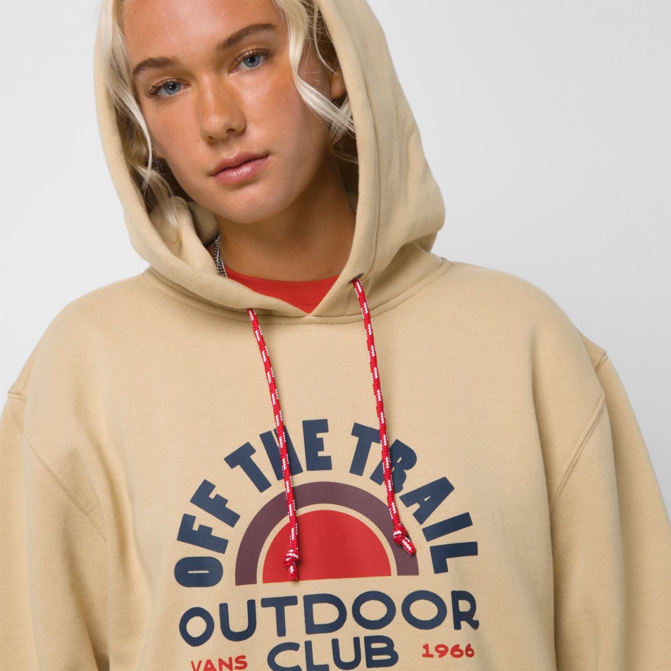 Vans Outdoor Club Pulóver Kapucnis Taos Taupe