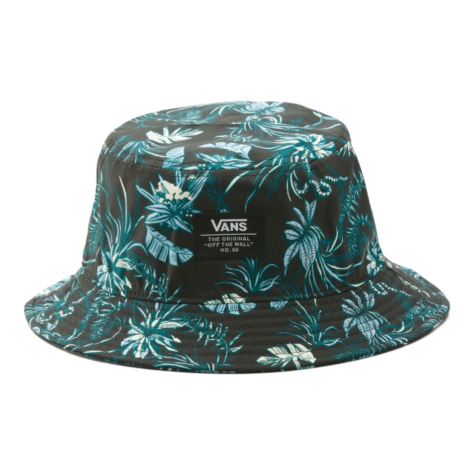 Furgonok Patch Bucket Hat Fekete-mély Kékeszöld