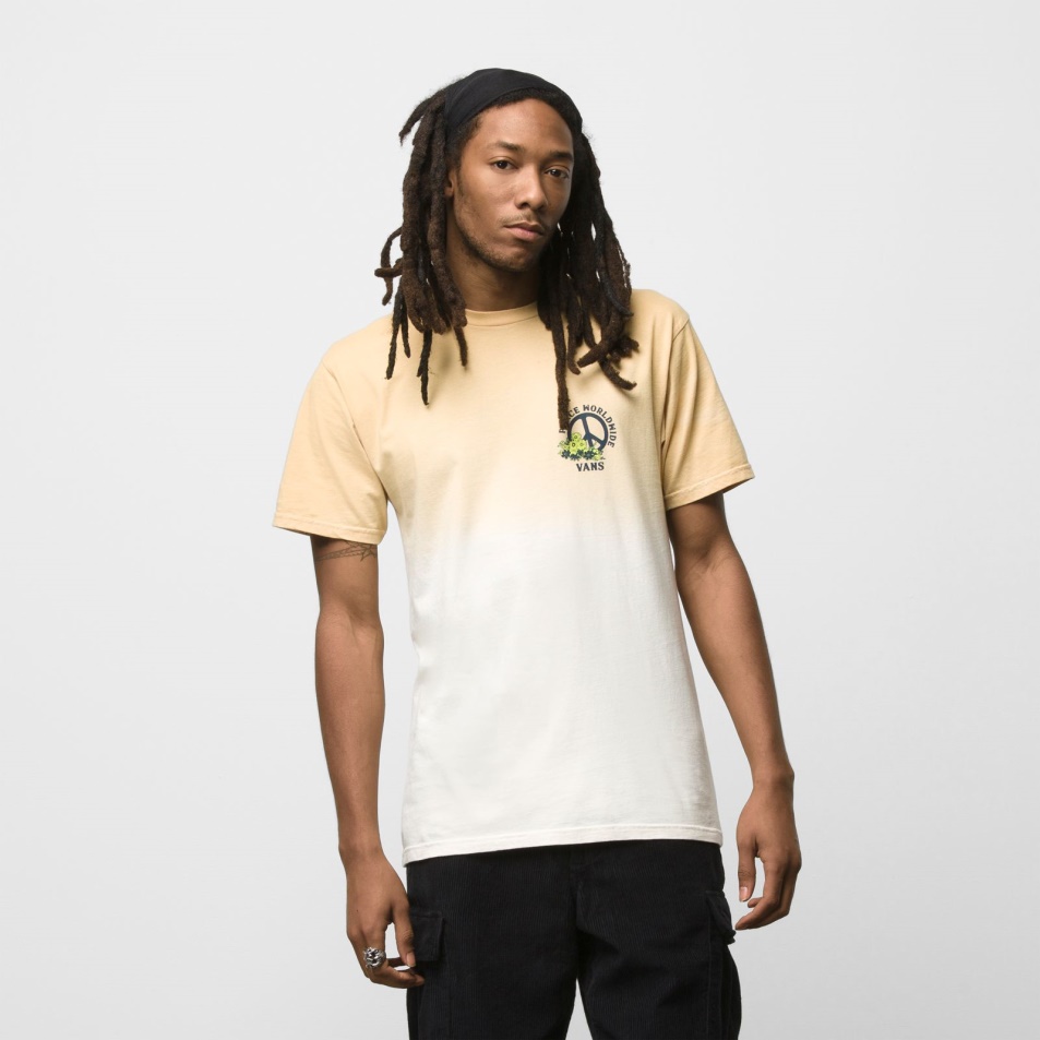 Vans Peace Világszerte Póló Taos Taupe