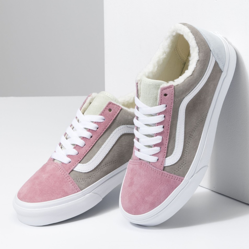 Furgonok Sertés Velúr Sherpa Old Skool Többszínű