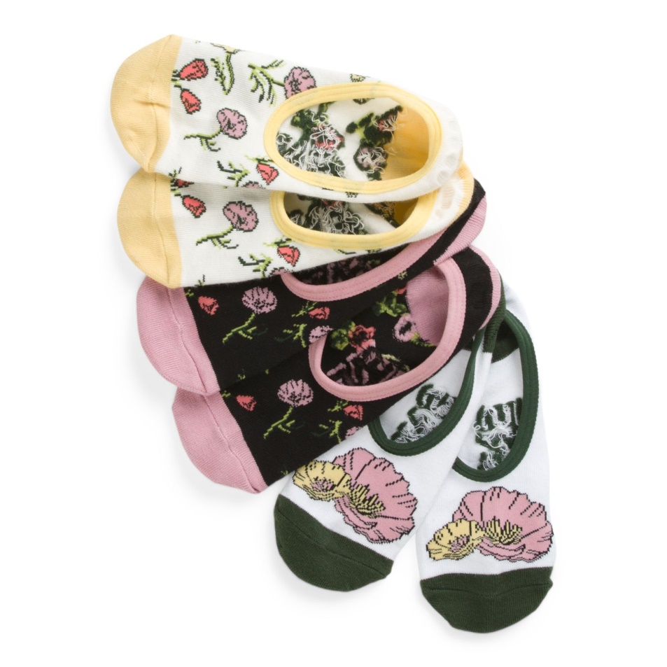 Vans Poppy Ditsy Canoodle Zokni 3 Csomag 6,5-10 Lila