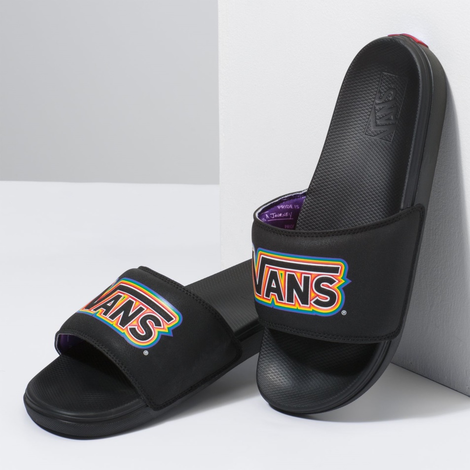 Vans Pride La Costa Slide-on Fekete-fekete