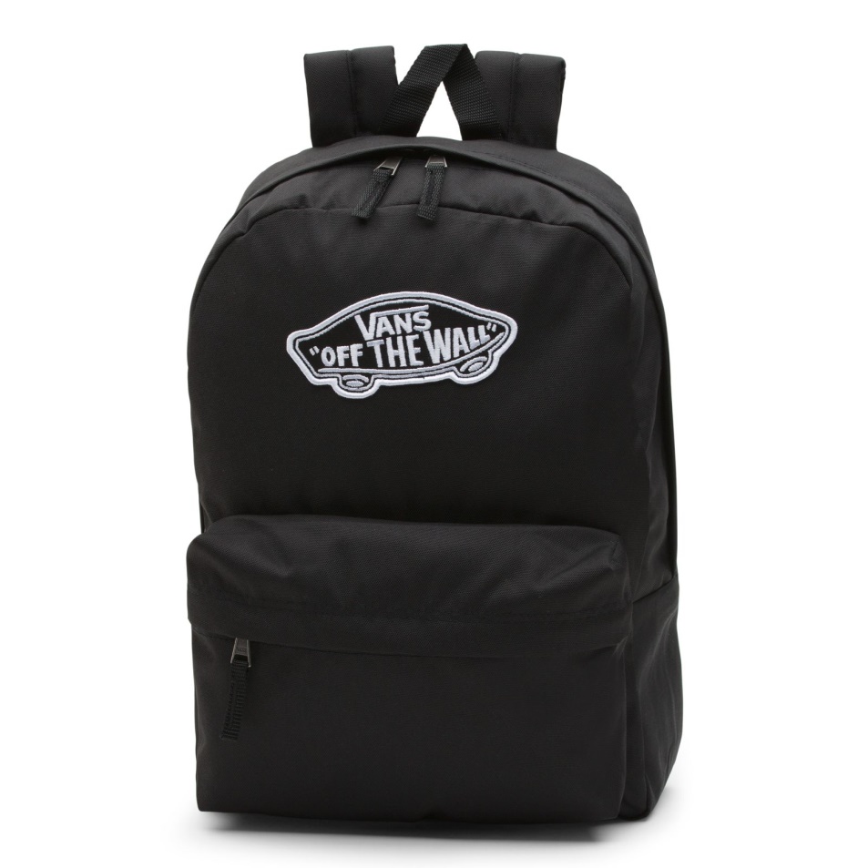 Vans Realm Tömör Hátizsák Fekete