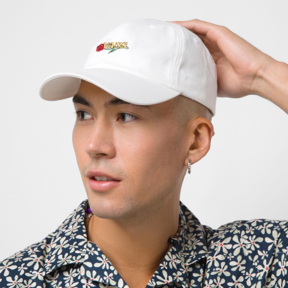 Vans Rios ívelt Bill Jockey Sapka Fehér