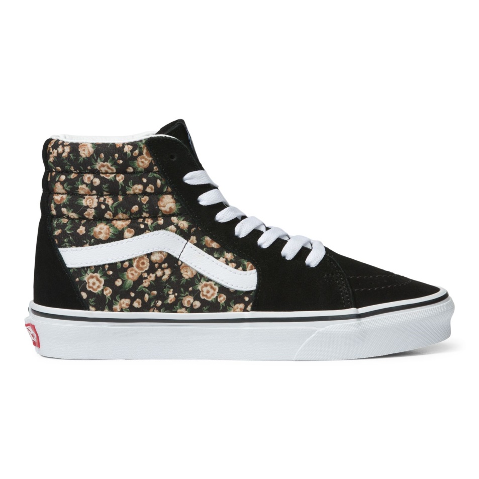 Vans Rose Dreams Sk8-hi Black-white
