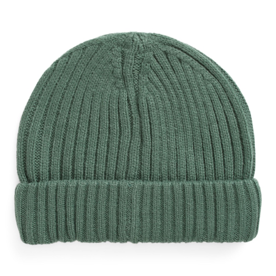 Furgonok Sekély Mandzsetta Beanie Kacsa Zöld