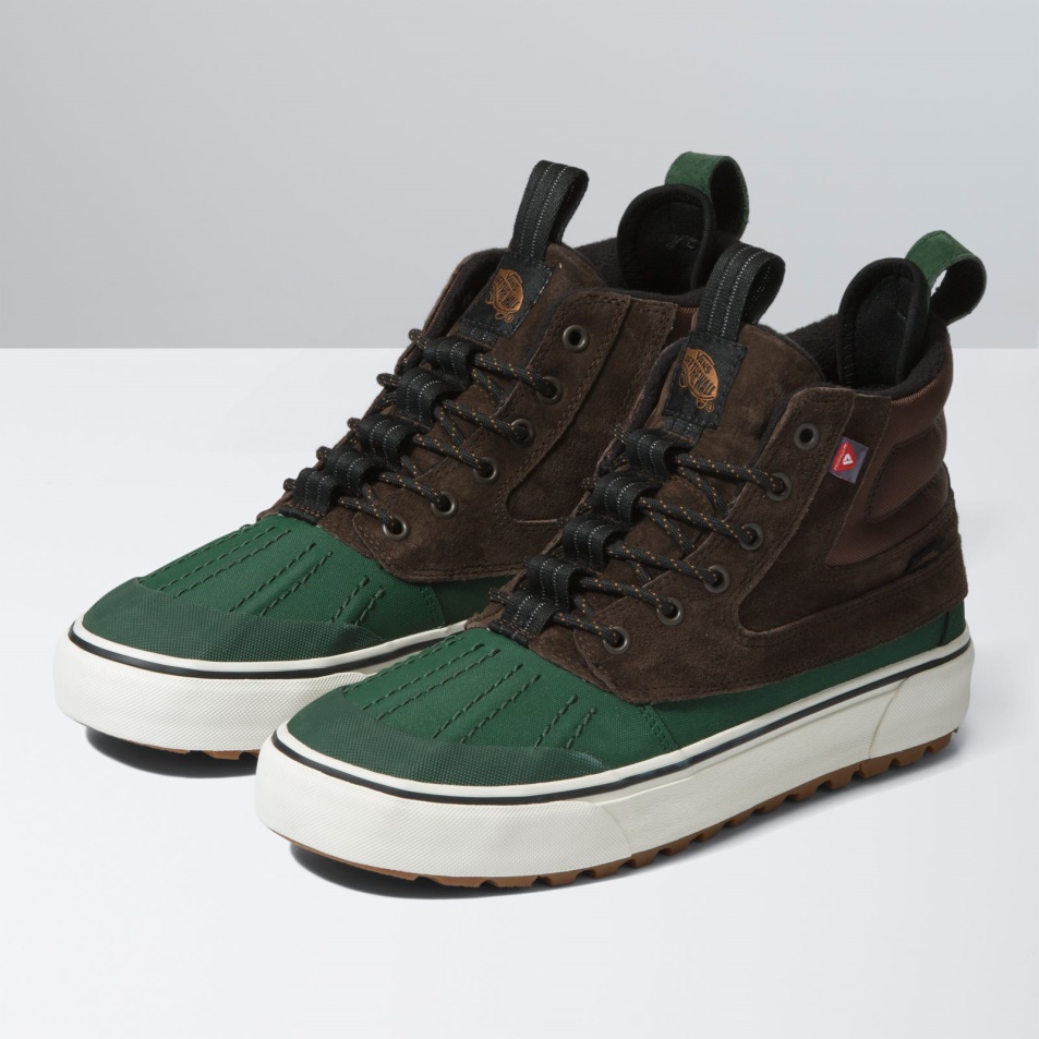 Furgonok Sk8-hi Del Pato Mte-2 Barna-zöld
