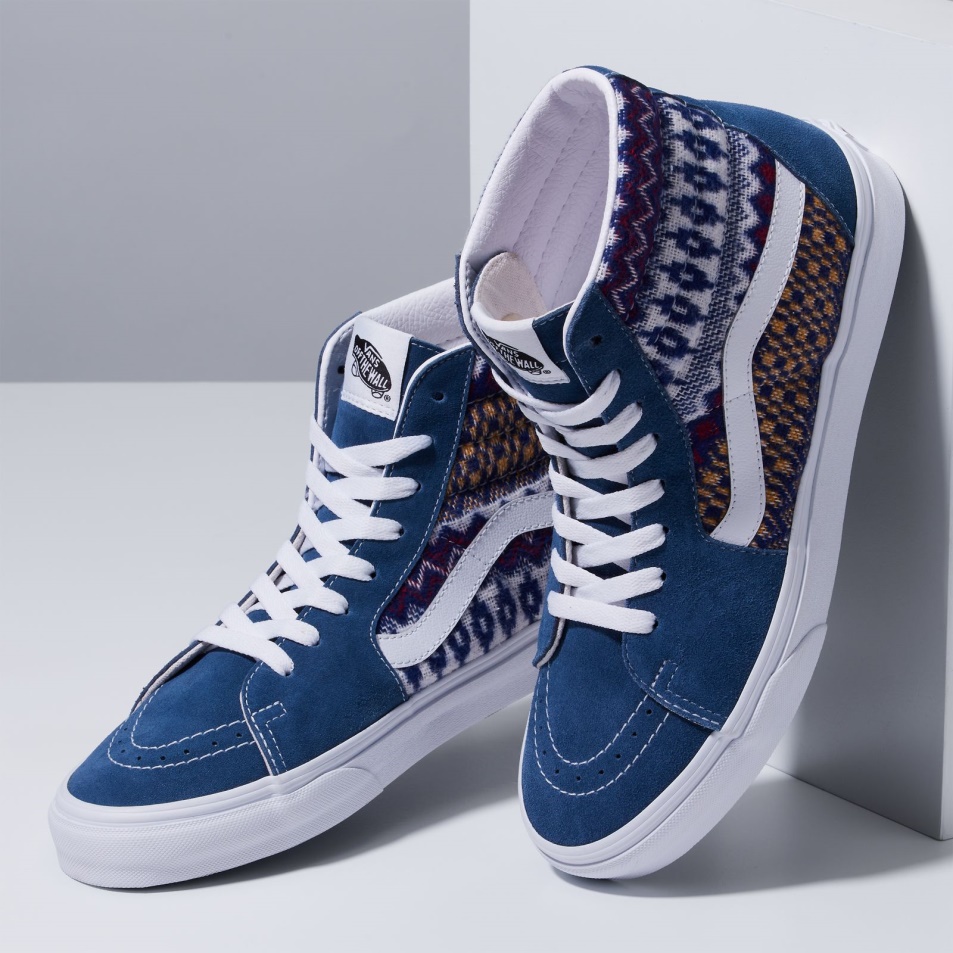 Vans Sk8-hi Fair Isle Blue-multi