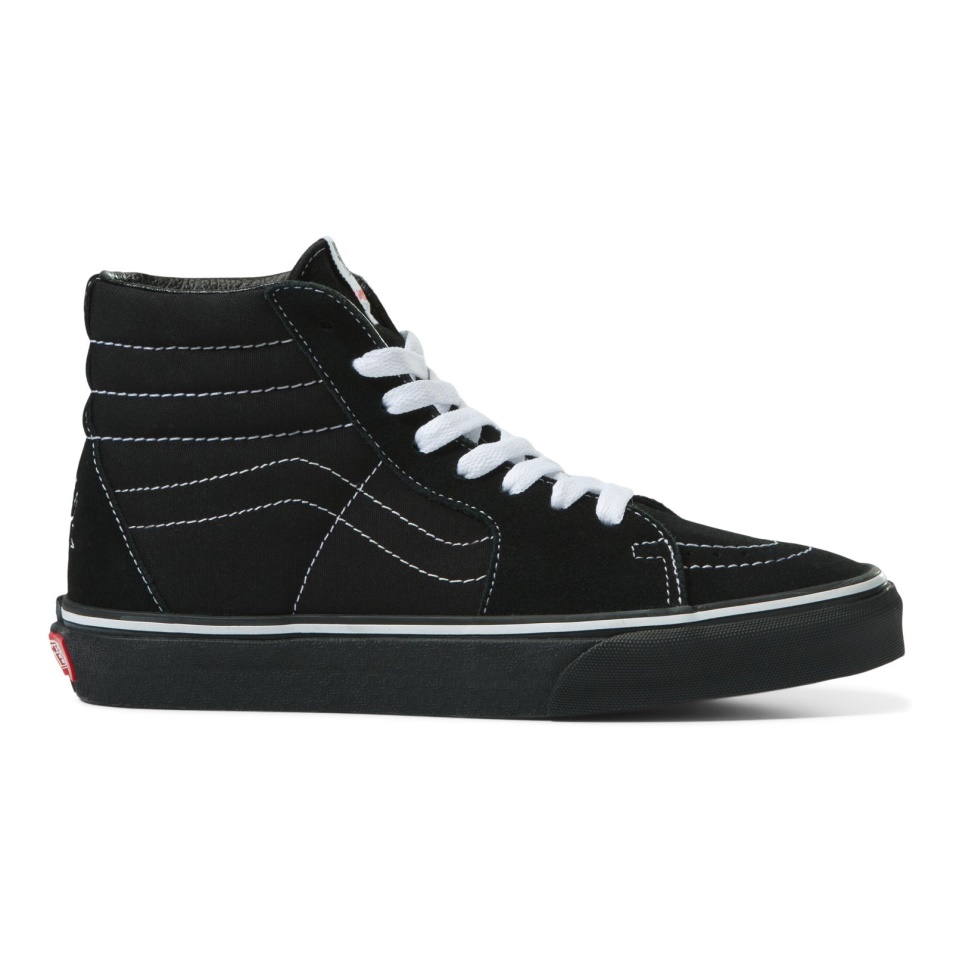Furgonok Sk8-hi Kennedi Fedélzet Fekete-fehér