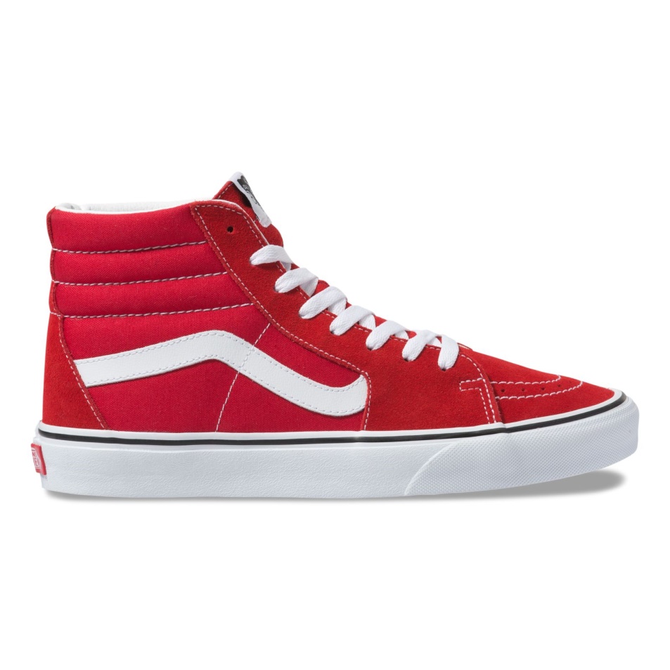 Furgonok Sk8-hi Racing Piros-true White
