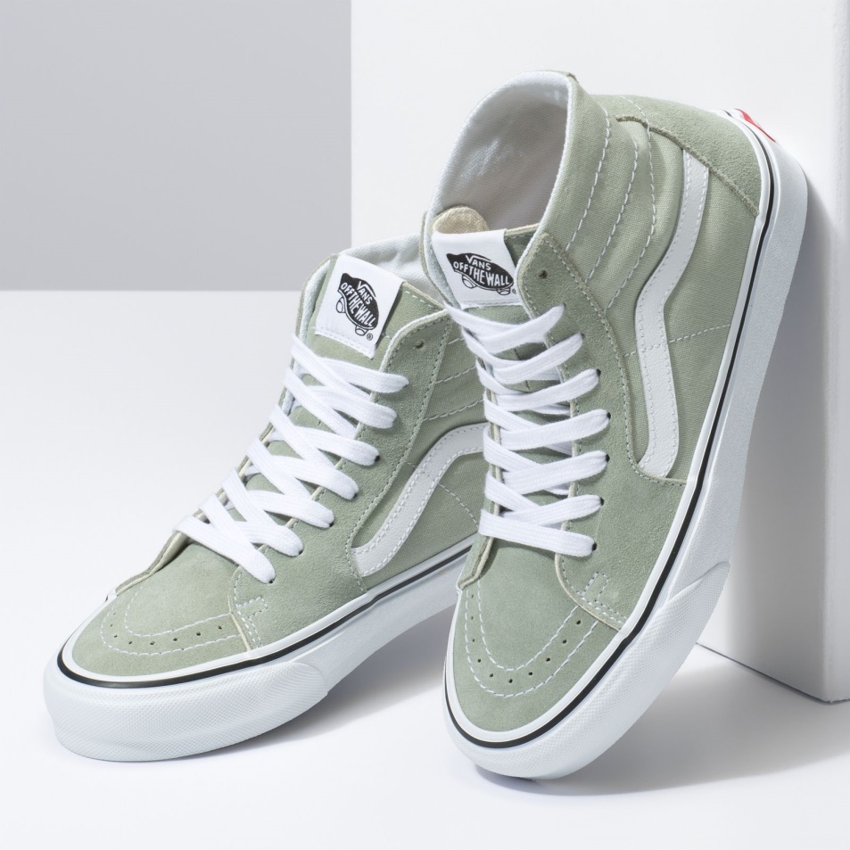 Vans Sk8-hi Kúpos Színelmélet Sivatagi Zsálya