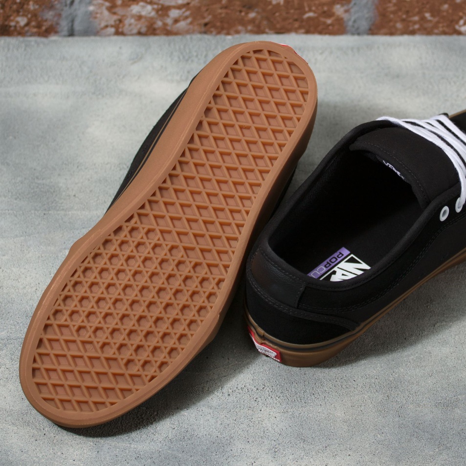 Vans Skate Chukka Alacsony Fekete-fekete-gumi