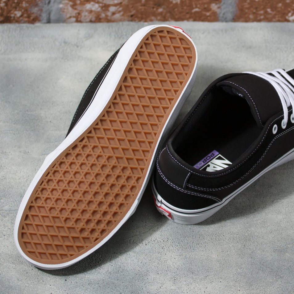 Vans Skate Chukka Alacsony Fekete-fehér