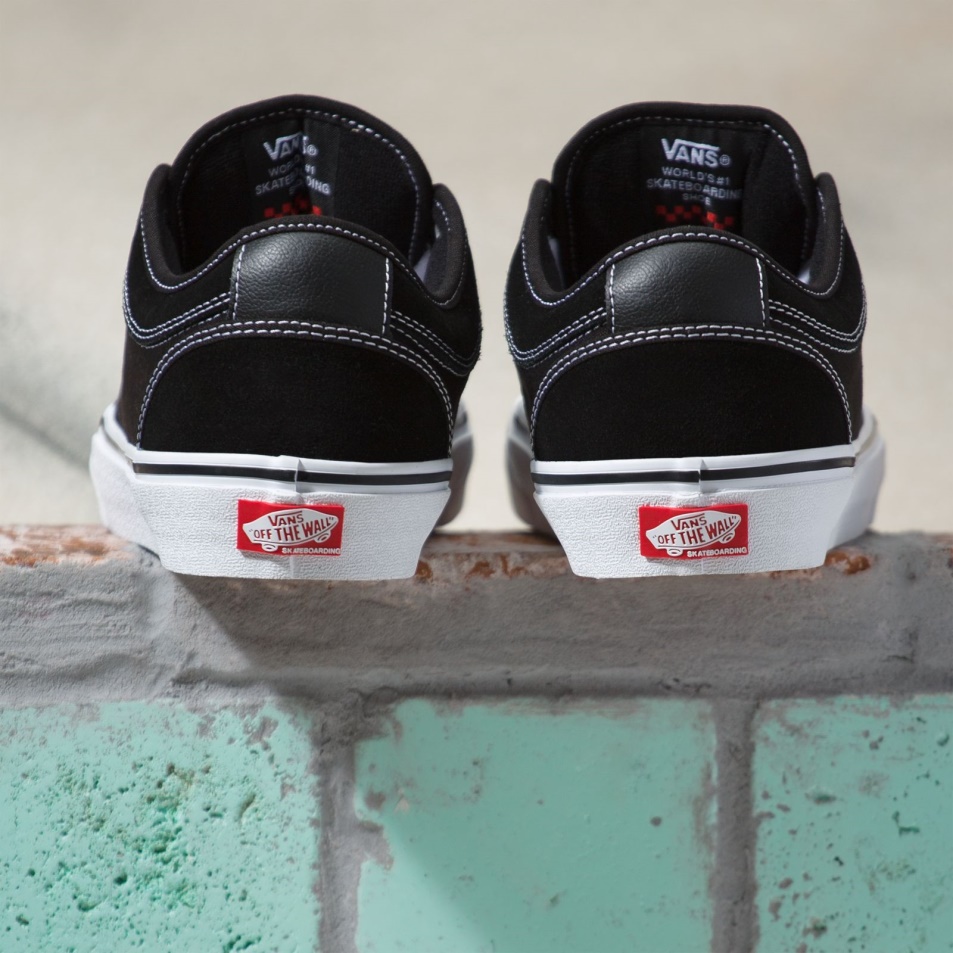 Vans Skate Chukka Alacsony Fekete-fehér