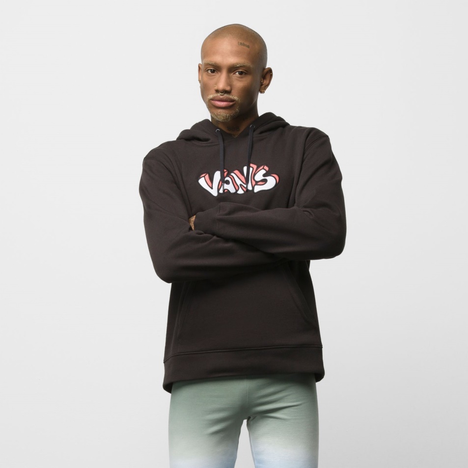 Vans Skate Classics Pulóver Kapucnis Fekete Férfi