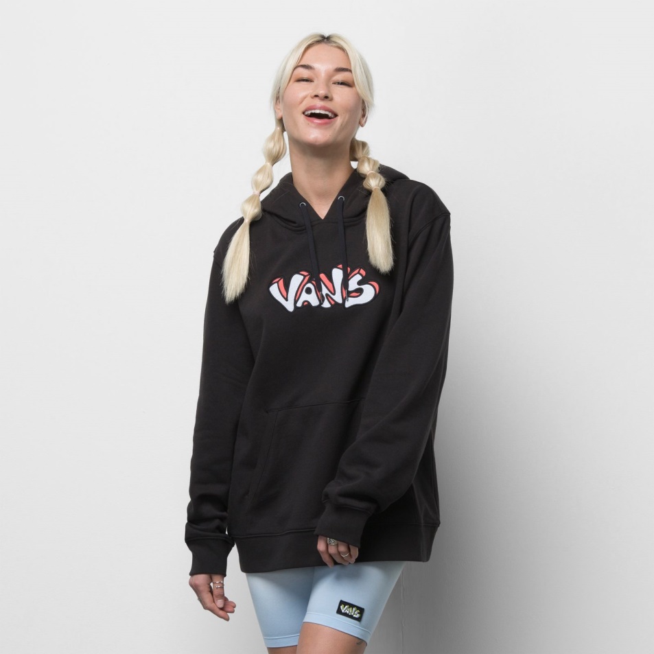 Vans Skate Classics Pulóver Kapucnis Fekete Férfi