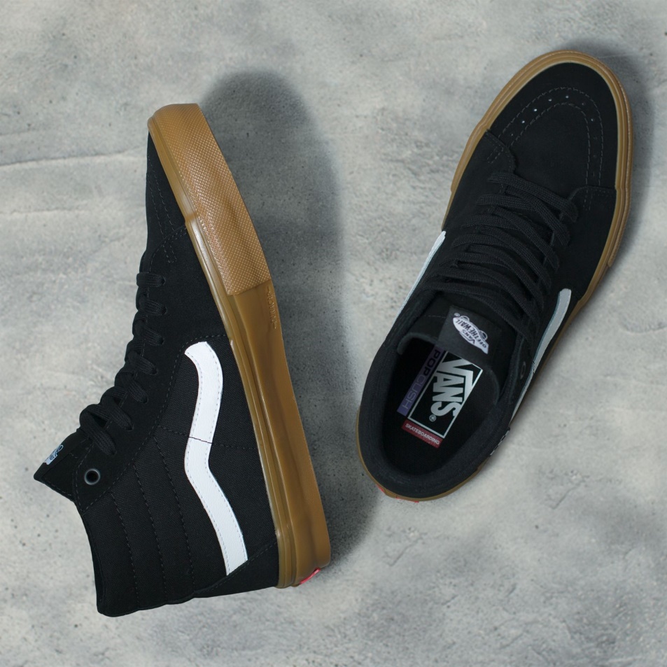 Vans Skate Sk8-hi Black-gum