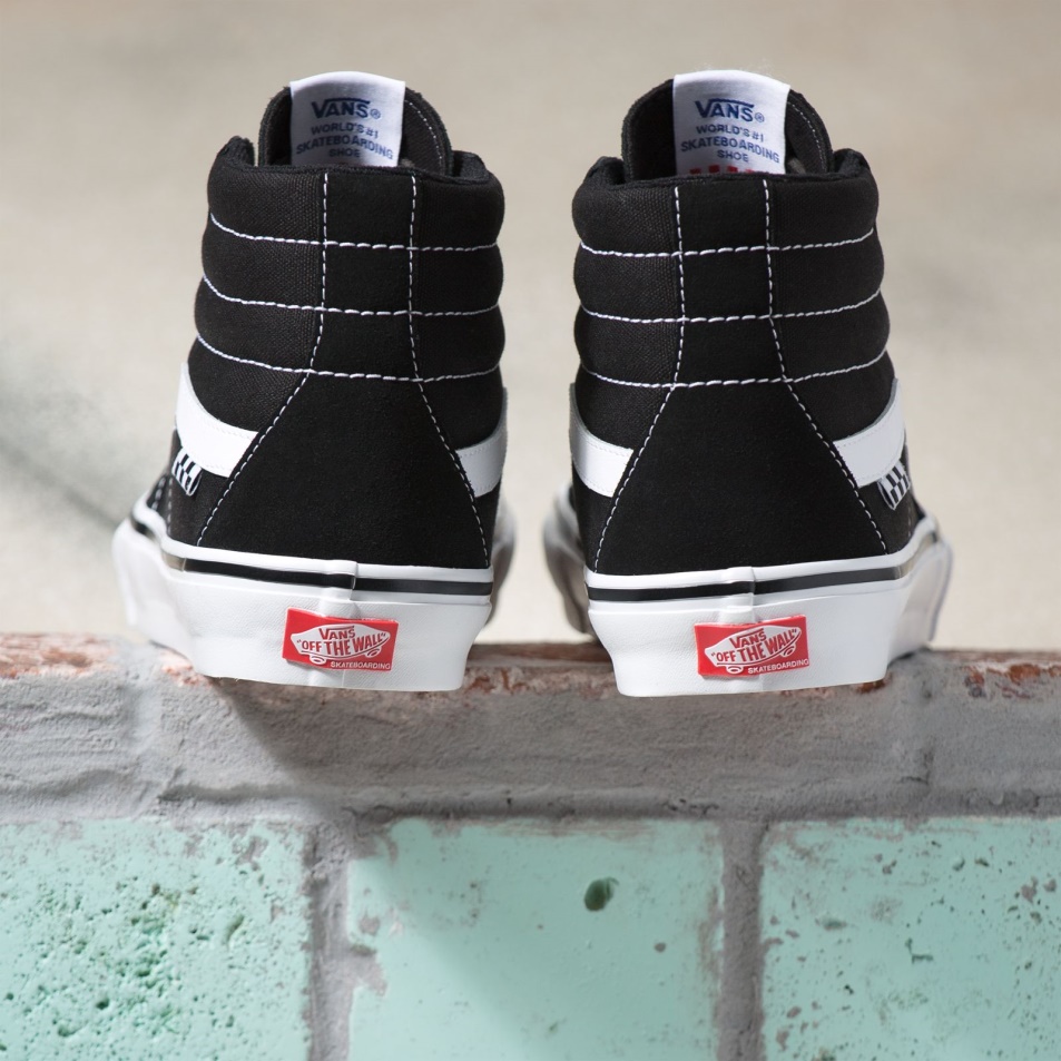 Vans Skate Sk8-hi Fekete-fehér