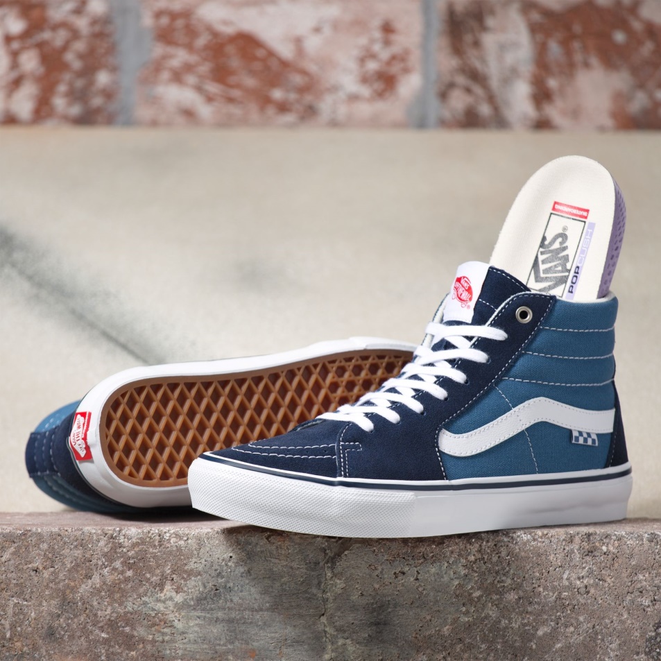 Vans Skate Sk8-hi Sötétkék-fehér