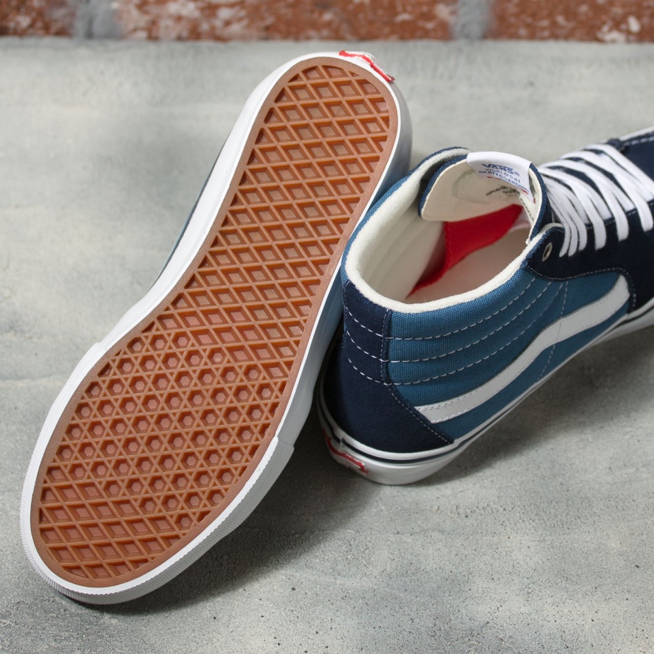 Vans Skate Sk8-hi Sötétkék-fehér