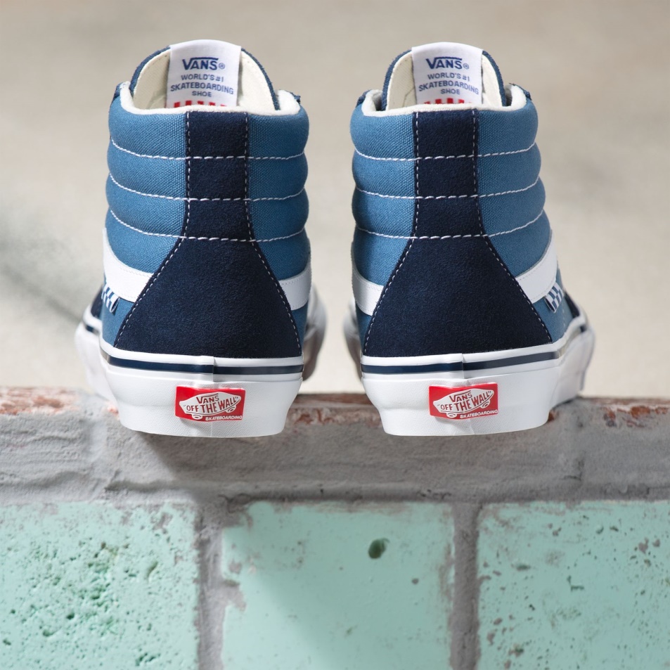 Vans Skate Sk8-hi Sötétkék-fehér