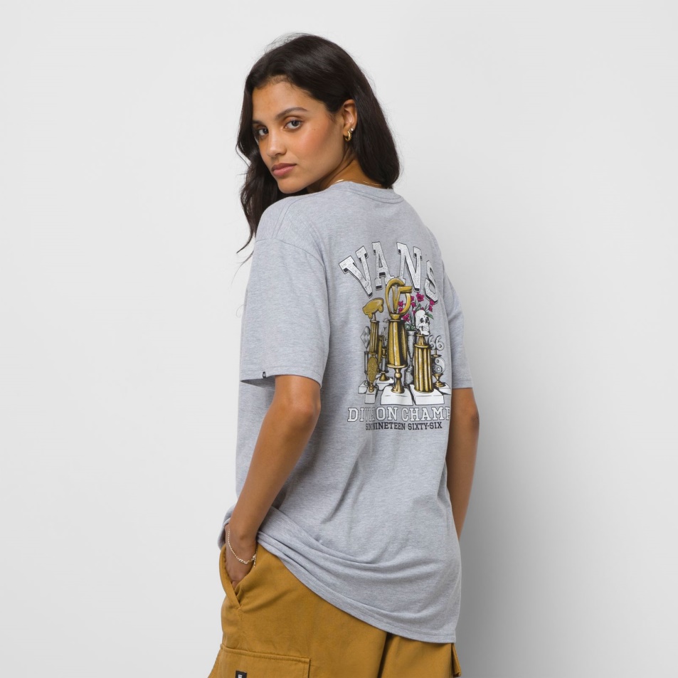 Vans Slack & Field Trophy Tok Póló Athletic Heather