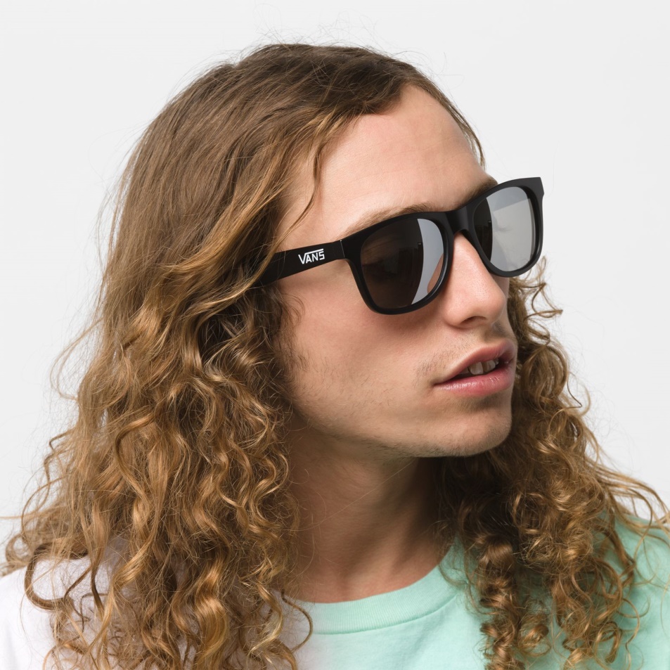 Vans Spicoli Napszemüveg Matt Fekete-ezüst Tükör