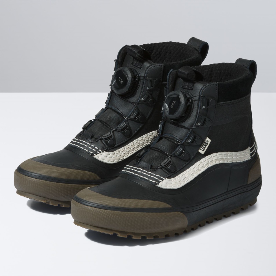 Furgonok Standard Mid Boa Mte Fekete-sötét Gumi