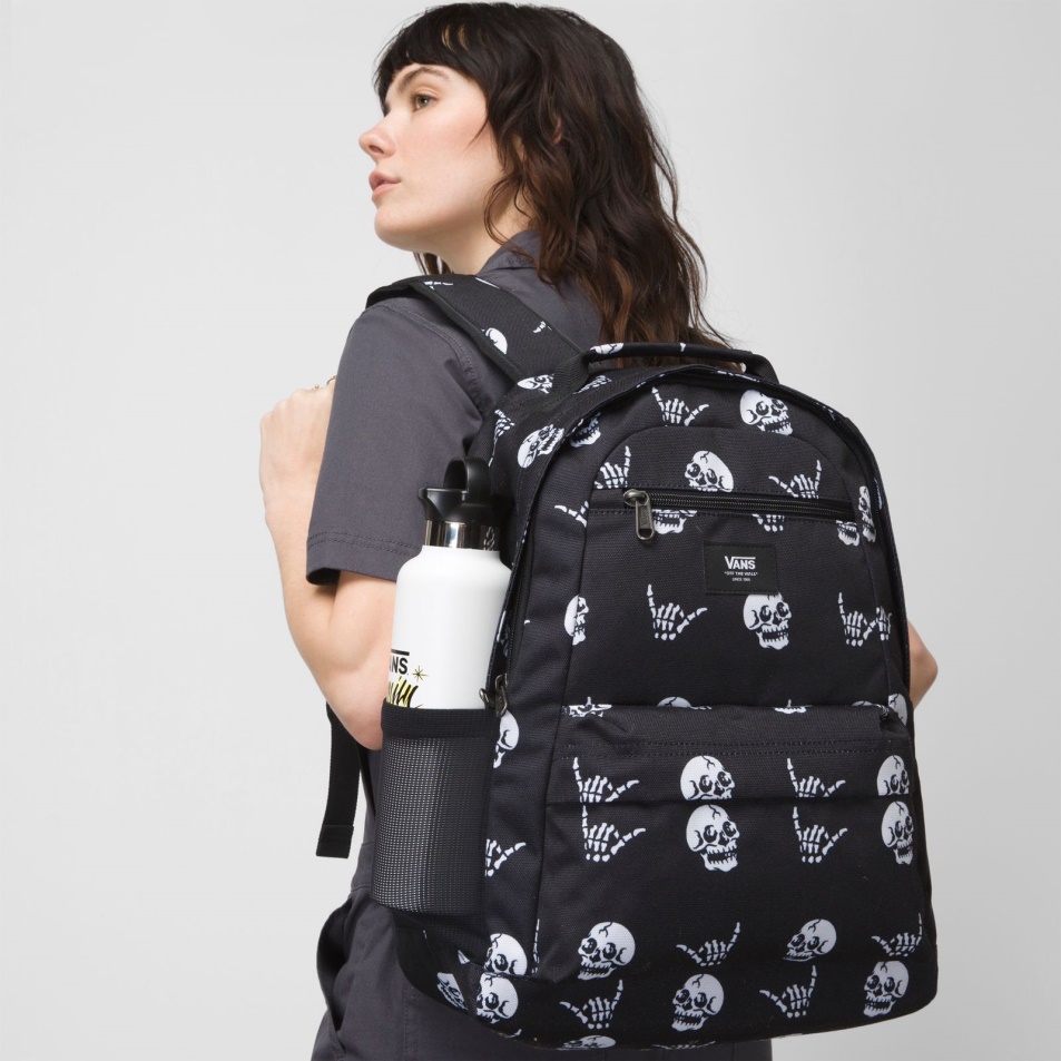 Vans Startle Hátizsák Fekete-antik Fehér