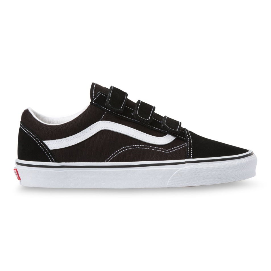 Furgonok Velúr Vászon Old Skool V Black-true White