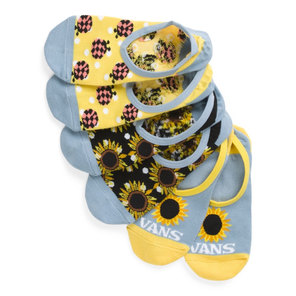 Vans Napraforgó Mix Canoodle Zokni 3 Csomag 6,5-10 Black-ashley Blue