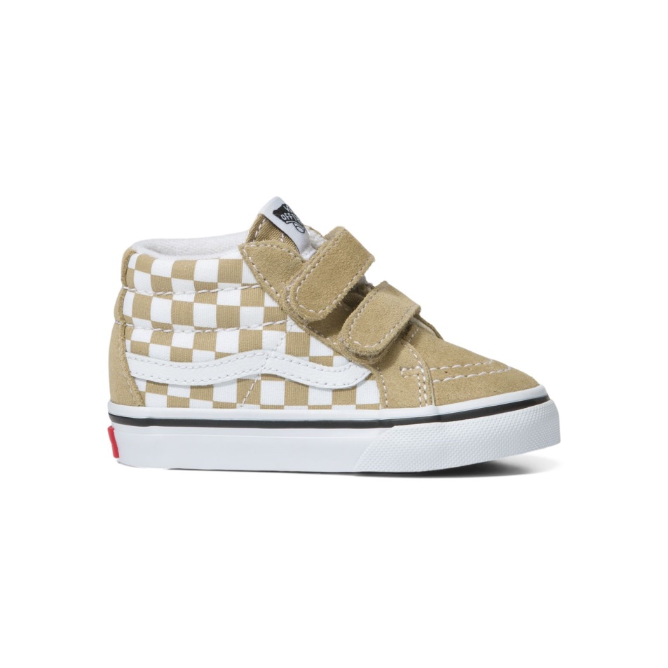 Vans Toddler Checkerboard Sk8-mid Reissue V Cornstalk
