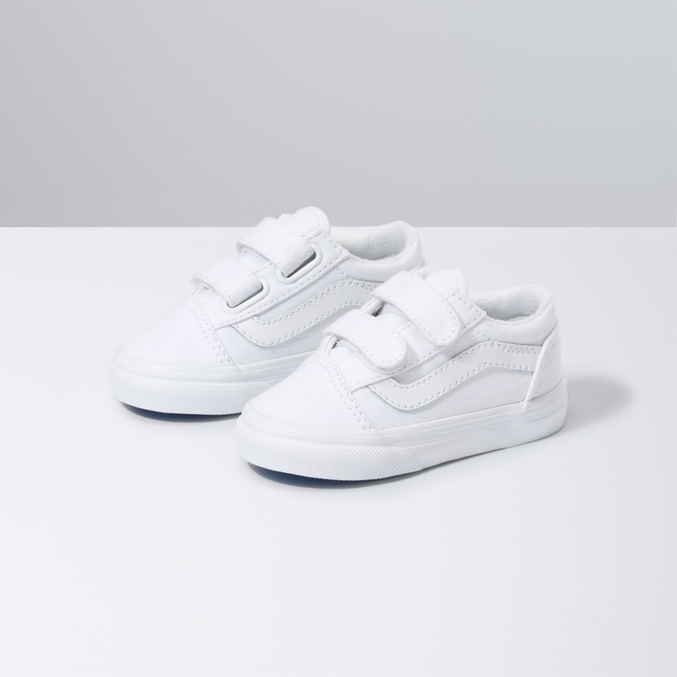 Vans Toddler Old Skool V True White-true White
