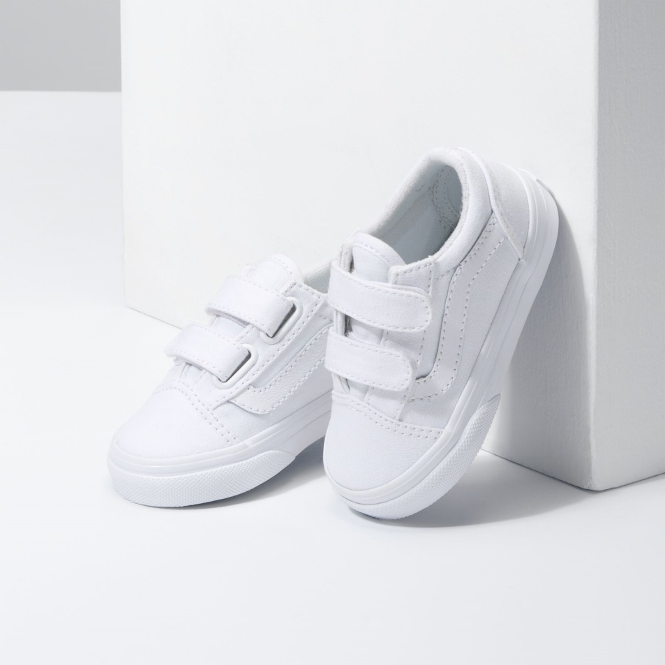 Vans Toddler Old Skool V True White-true White