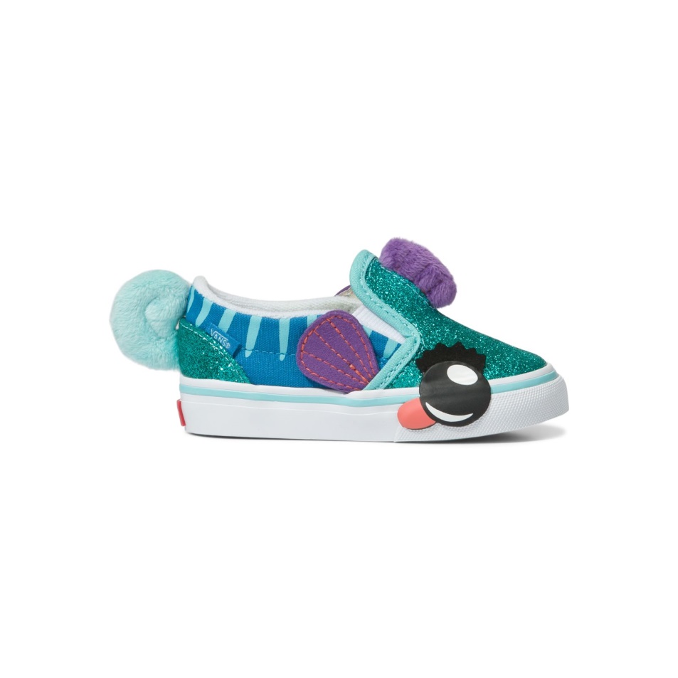 Vans Toddler Slip-on V Seahorse Aqua Sky