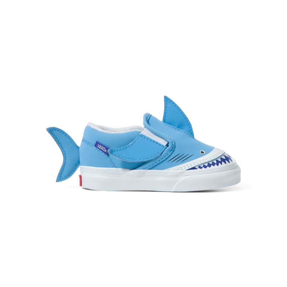 Vans Toddler Slip-on V Cápa Kék-true White