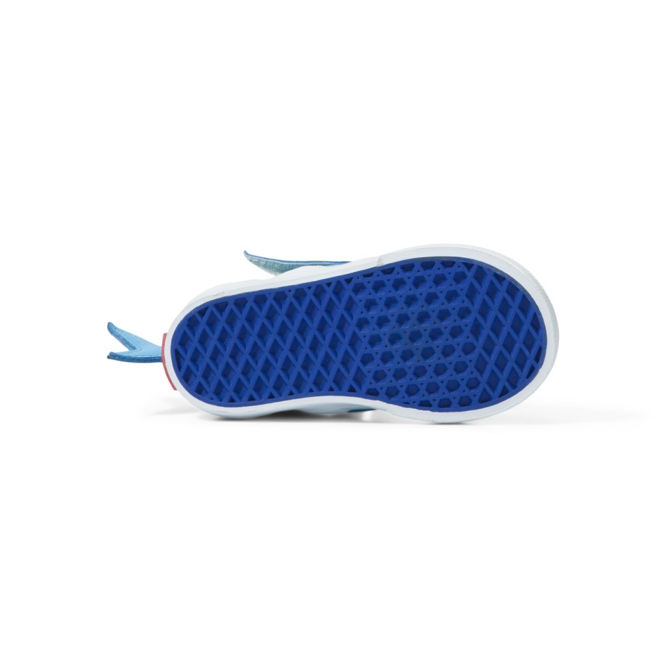 Vans Toddler Slip-on V Cápa Kék-true White