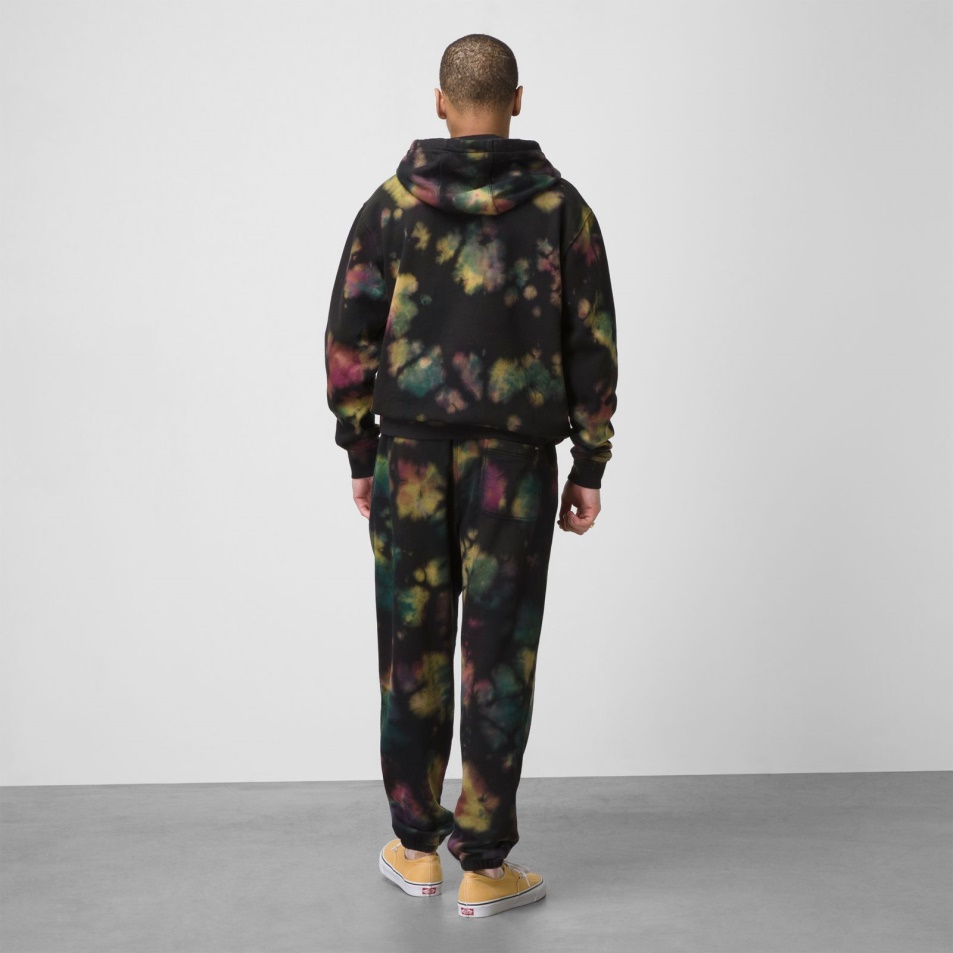 Vans Tri Dye Relaxed Fleece Nadrág Lila Főzet