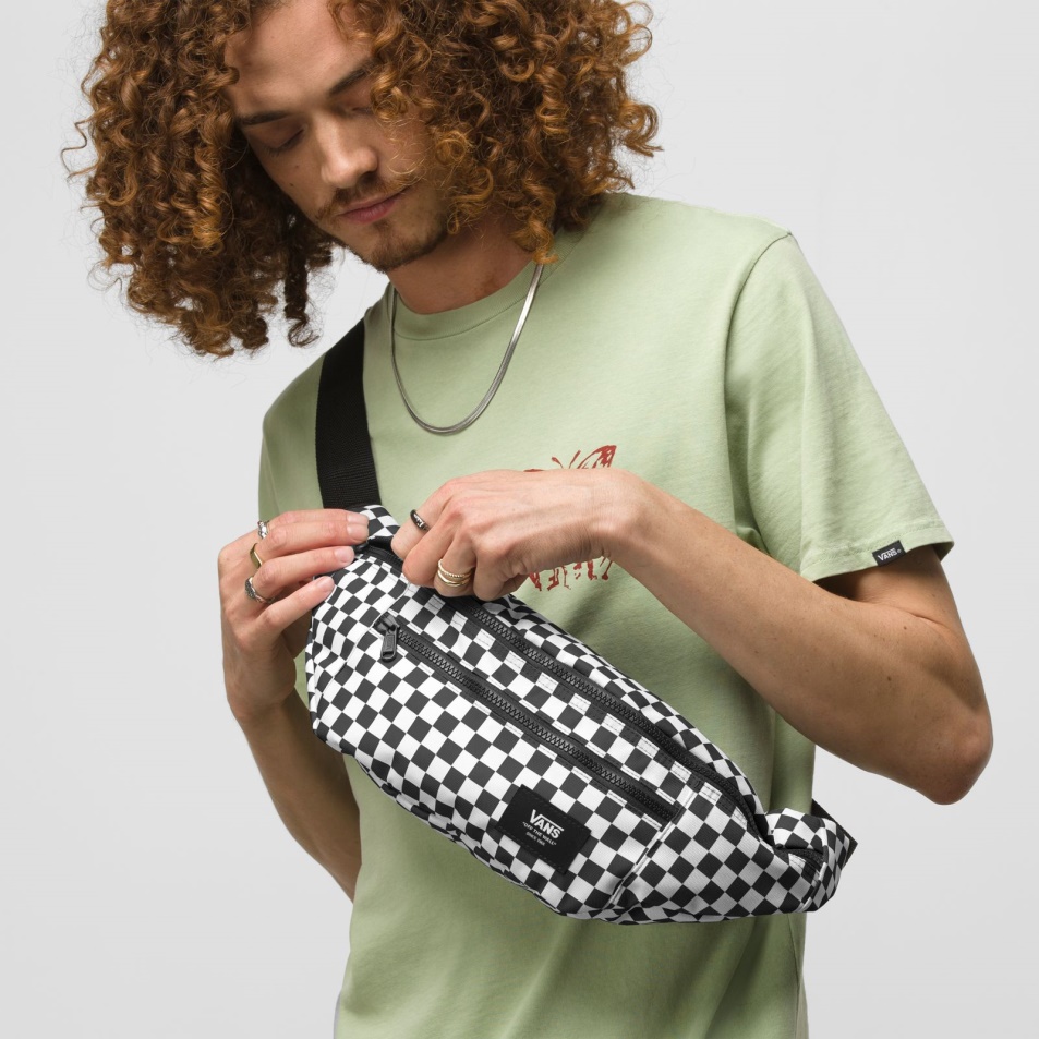 Furgonok Ward Cross Body Pack Fekete-fehér Csekk