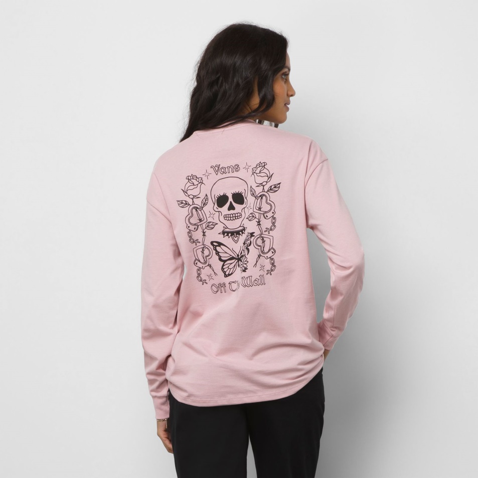 Vans Zattoo Hosszú Ujjú Túlméretezett Póló Zephyr
