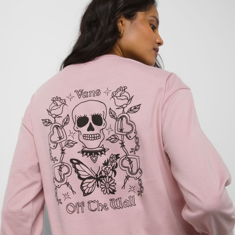 Vans Zattoo Hosszú Ujjú Túlméretezett Póló Zephyr