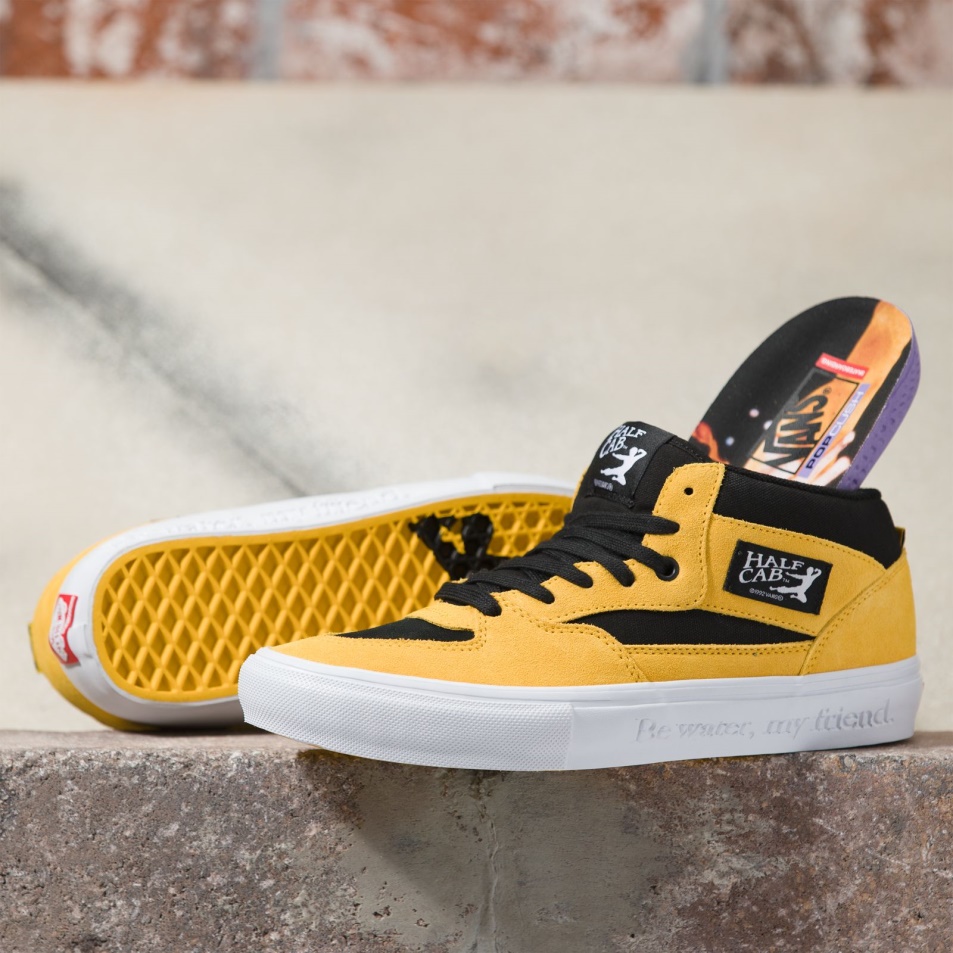 Furgonok X Bruce Lee Skate Half Cab Fekete-sárga