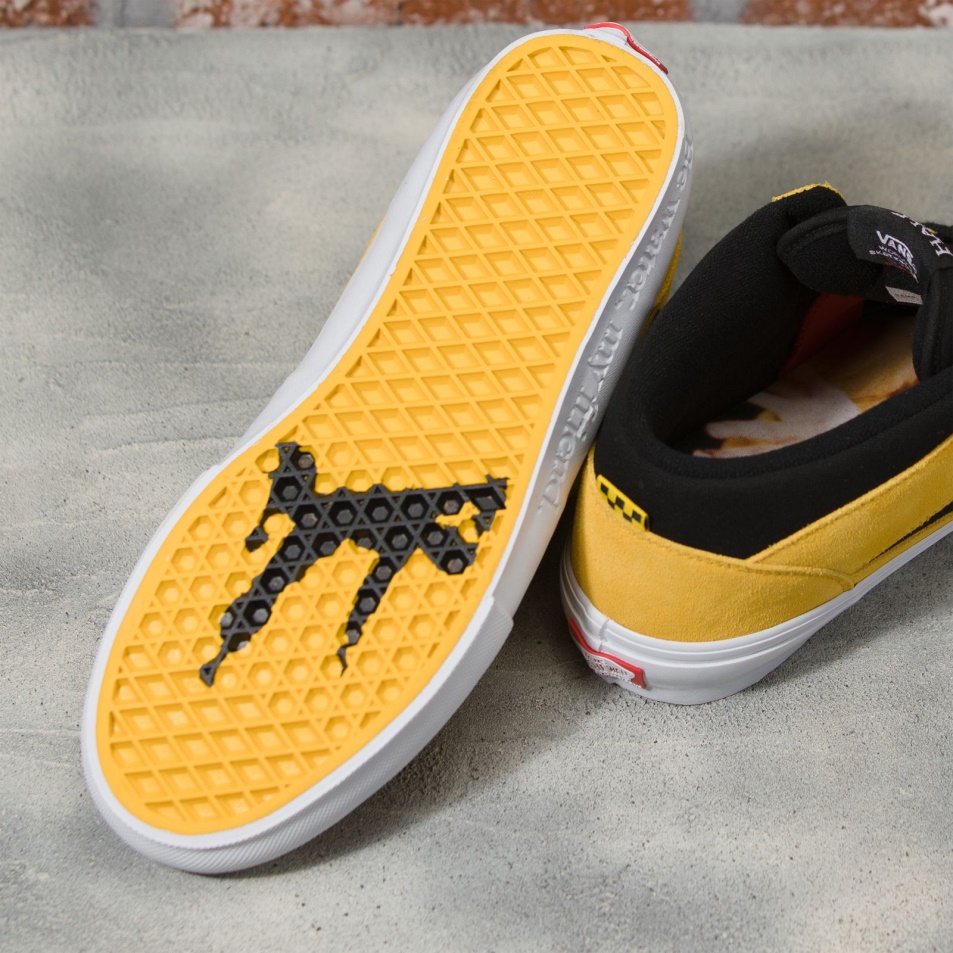 Furgonok X Bruce Lee Skate Half Cab Fekete-sárga