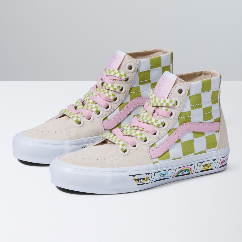 Vans X Em On Holiday Sk8-hi Kúpos Multi-true White