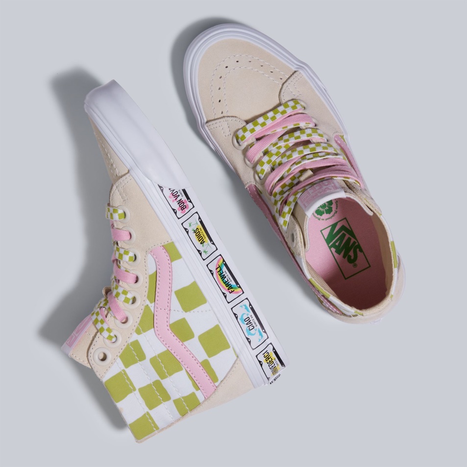Vans X Em On Holiday Sk8-hi Kúpos Multi-true White