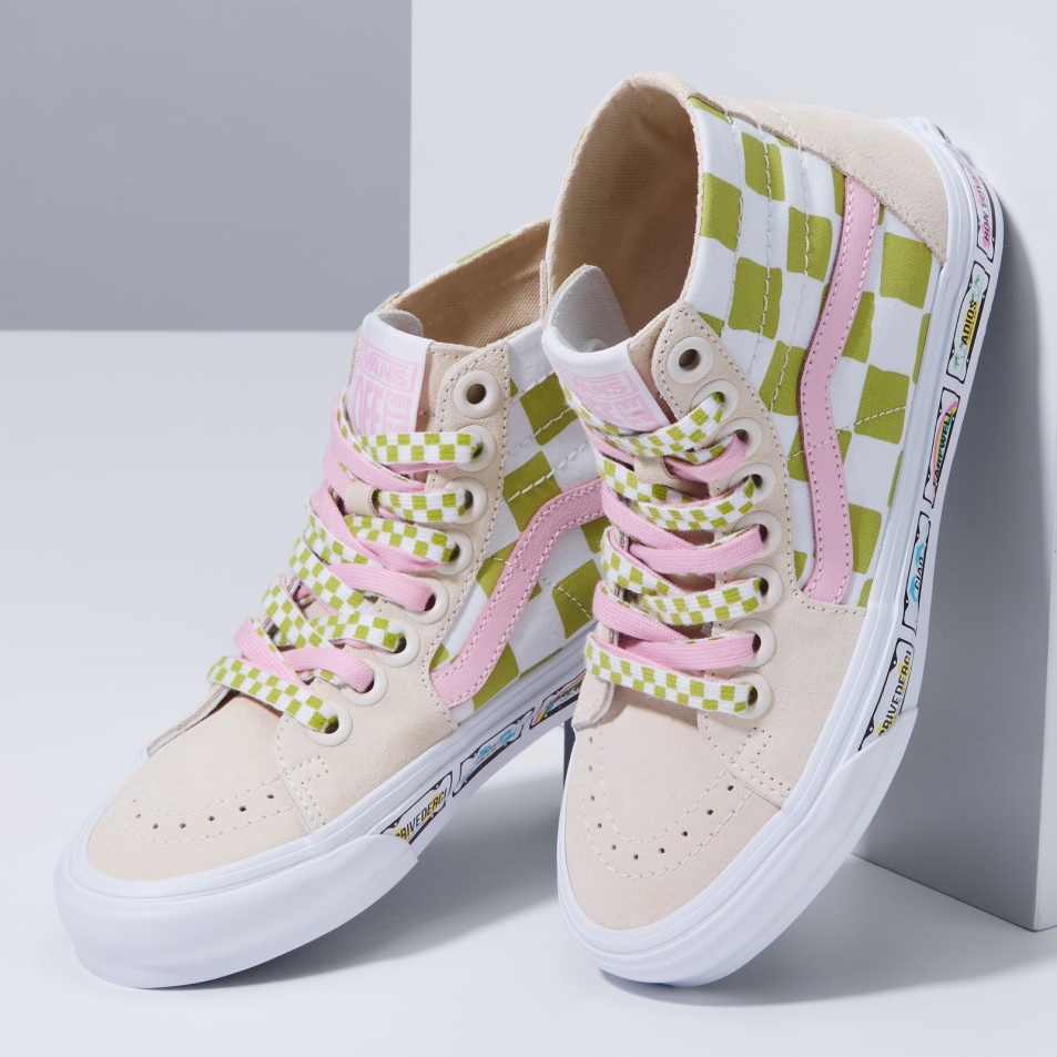 Vans X Em On Holiday Sk8-hi Kúpos Multi-true White