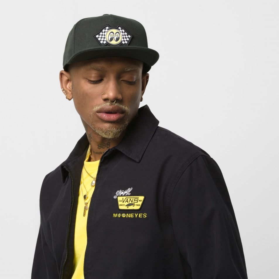 Furgonok X Mooneyes Snapback Sapka Fekete