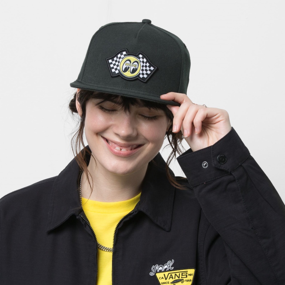 Furgonok X Mooneyes Snapback Sapka Fekete