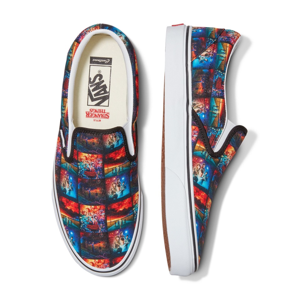 Furgonok X Idegen Dolgok Vámposzter Art Slip-on