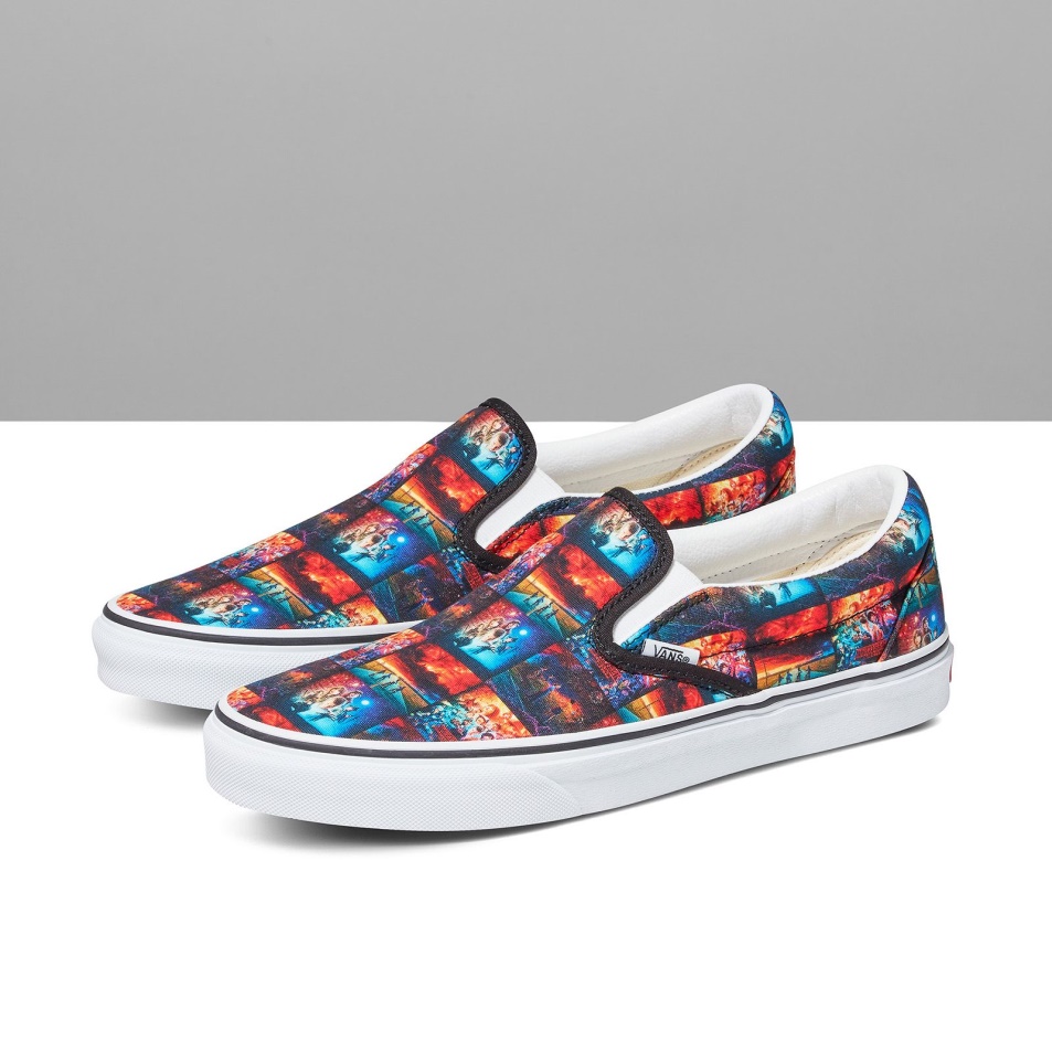 Furgonok X Idegen Dolgok Vámposzter Art Slip-on
